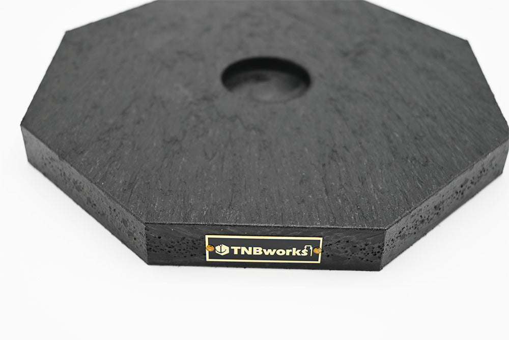 TNBworks BLACK base ポール 敷板 薪割り バトニング 板 台  Lサイズ - 4